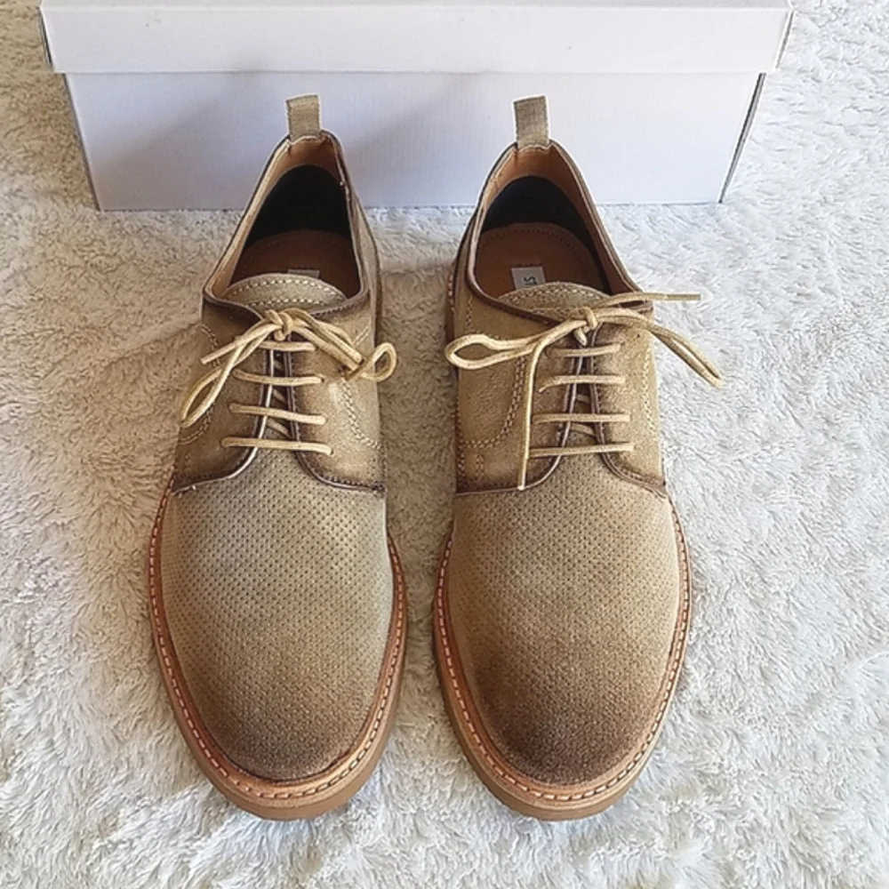Steve Madden Voyagee Suede Oxford Shoe